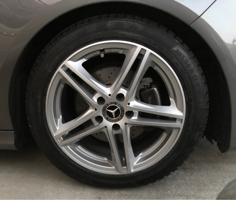 バリ溝】ユーロフォルシュ 17in 7.5J+52 PCD112 コンチバイキングコンタクト7 205/50R17 W176 Aクラス C117  CLA W246 Bクラス 純正サイズ 中古 スタッドレスタイヤホイールセット | パーツ販売ナンバーワン