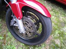 ホンダ CBR400RR純正リアホイール のパーツレビュー | CB1100F