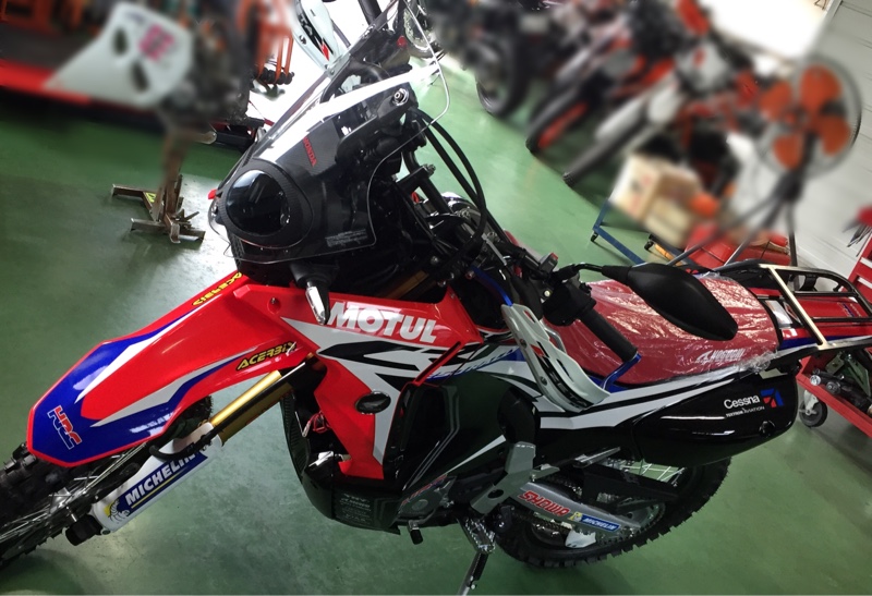 Wanee S オリジナステッカー のパーツレビュー Crf250rally Bizjet みんカラ