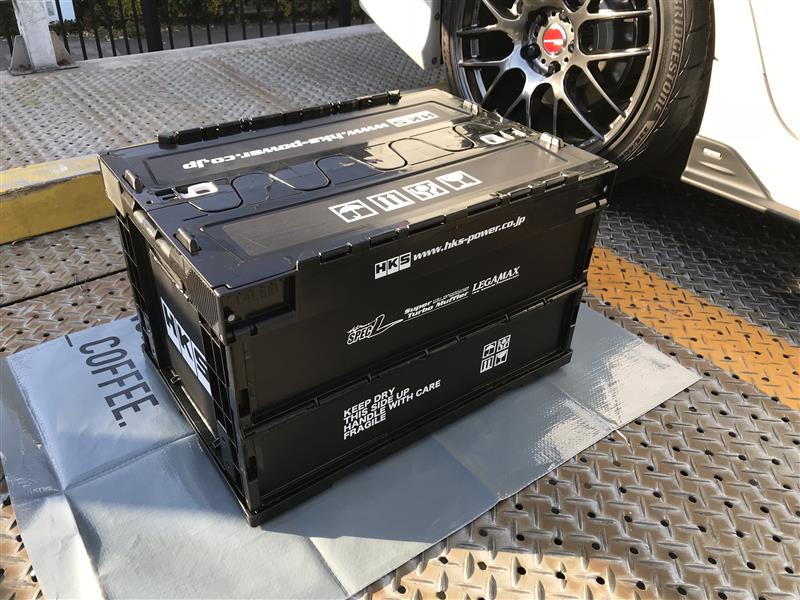 HKS 折りたたみ コンテナ ボックス ケース ☆ その他