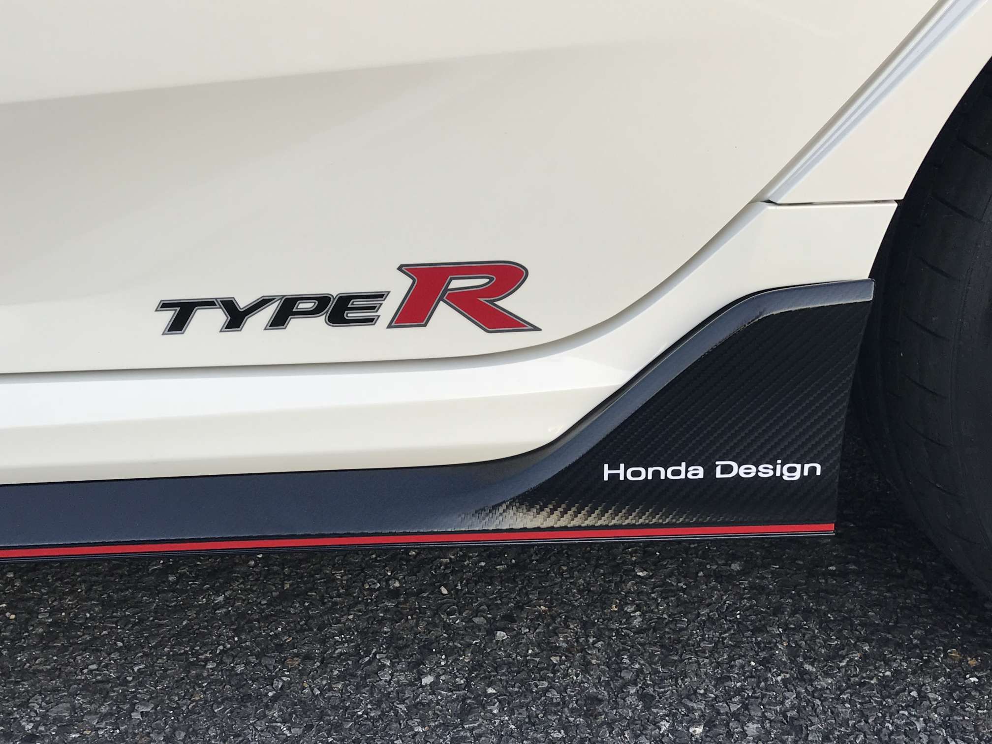 ホンダ 純正 サイドステッカー Type R ロゴステッカー のパーツレビュー シビックタイプr Sk H みんカラ