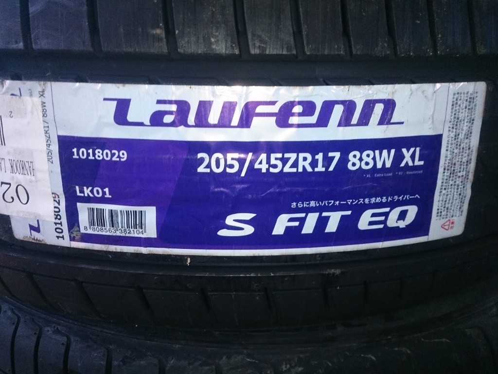 Laufenn S FIT EQ LK01 FSL 205//55R16 91V Pneumatico Estivo