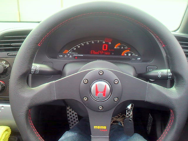 momo Tuner Steering Wheel のパーツレビュー | S2000(サンまる