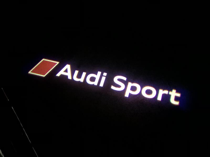 audi純正 アウディ audi sport logo led door entrance lights のパーツ