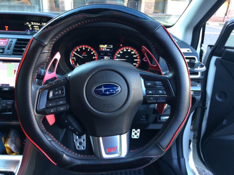 Zatooto ハンドルカバー D型 ステアリングカバー Sサイズ Ly123 B のパーツレビュー レヴォーグ Levorg Sti みんカラ