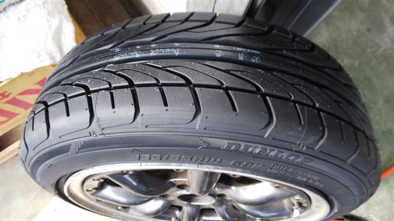 DUNLOP DIREZZA DZ101 155/55R14 のパーツレビュー | ヴィヴィオ DUNLOP DIREZZA DZ101 155/55R14 のパーツレビュー | ヴィヴィオ