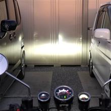 中華四輪バギーPHOENIX(フェニックス バイクパーツ） 5086 BA20d LED 高光度 ヘッドライト バルブ 10W＋10W 1400lm 6500k ホワイトの全体画像
