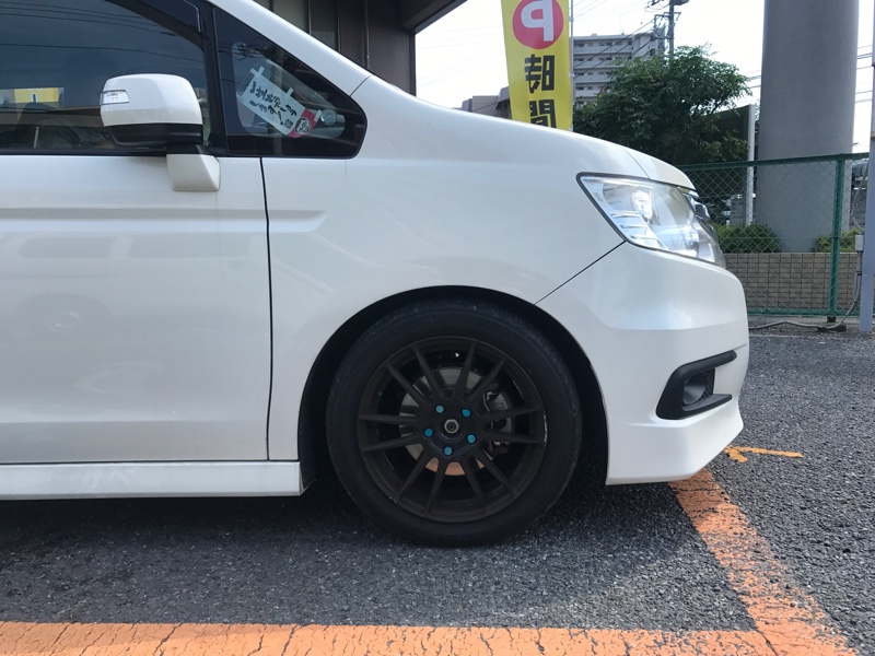 Modulo Honda Access スポーツサスペンション Blackie のパーツレビュー ステップワゴンスパーダ なかてつ みんカラ