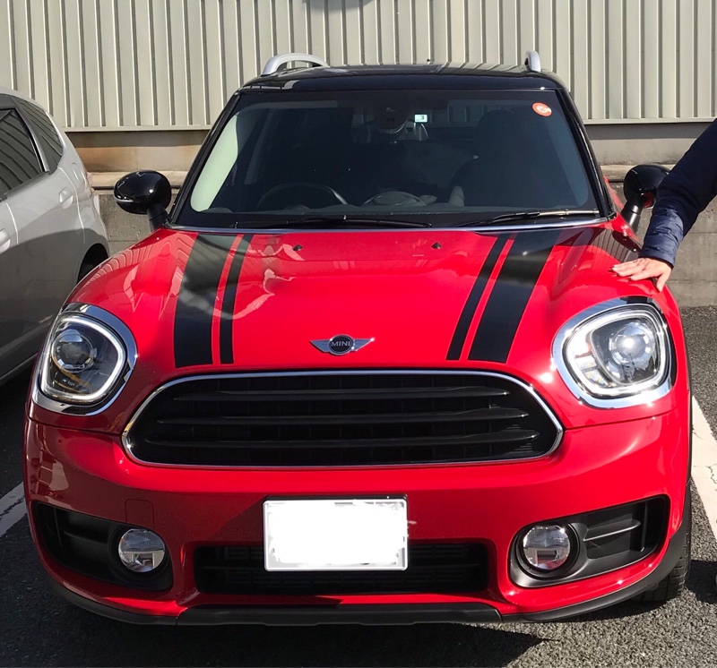 BMW MINI(純正) ボンネットストライプ のパーツレビュー | MINI