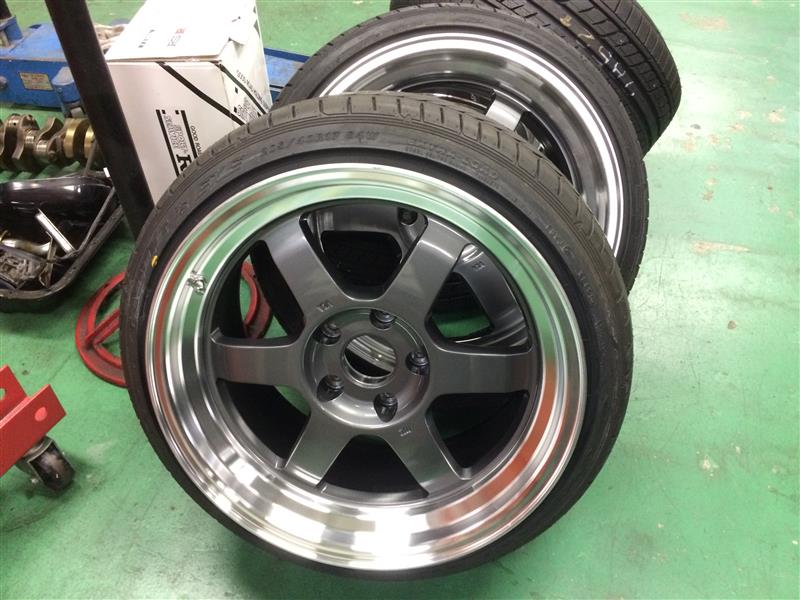 RAYS TE37V 17インチ 9.5J 【2本】 9j【2本⠀】 - ホイール
