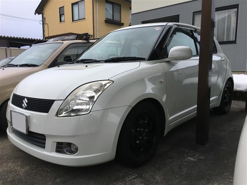 スズキ(純正) MINI ONE用純正ホイール(黒リペイント) のパーツ