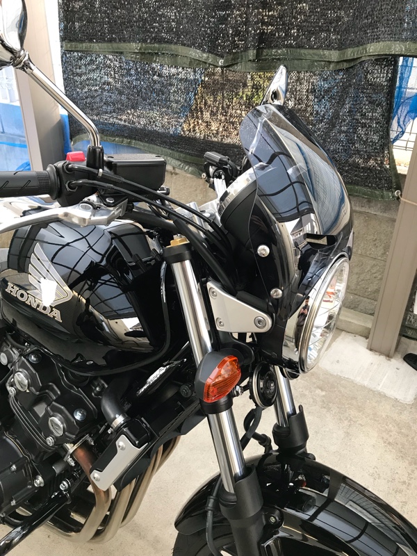 ホンダ 純正 メーターバイザー のパーツレビュー Cb400 Super Four Hyper V Tec Revo Yusuke T みんカラ