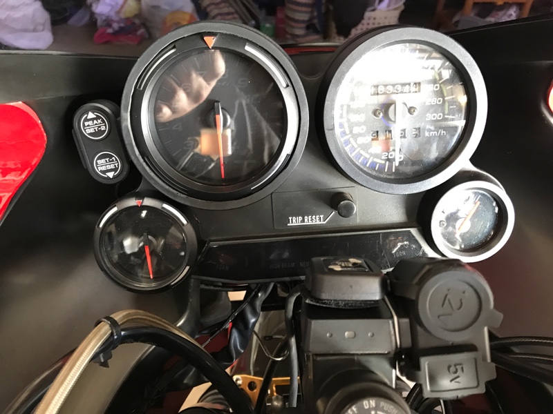 最終値下げ❗gpz900r メーター defi加工済み オープニング動画