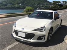 BRZヤフオク gt_factory2014 後期型カーボンリップスポイラーの全体画像