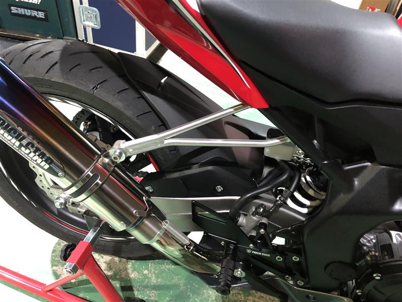 WR'S アルミマフラーステー のパーツレビュー | CBR250RR(MC51