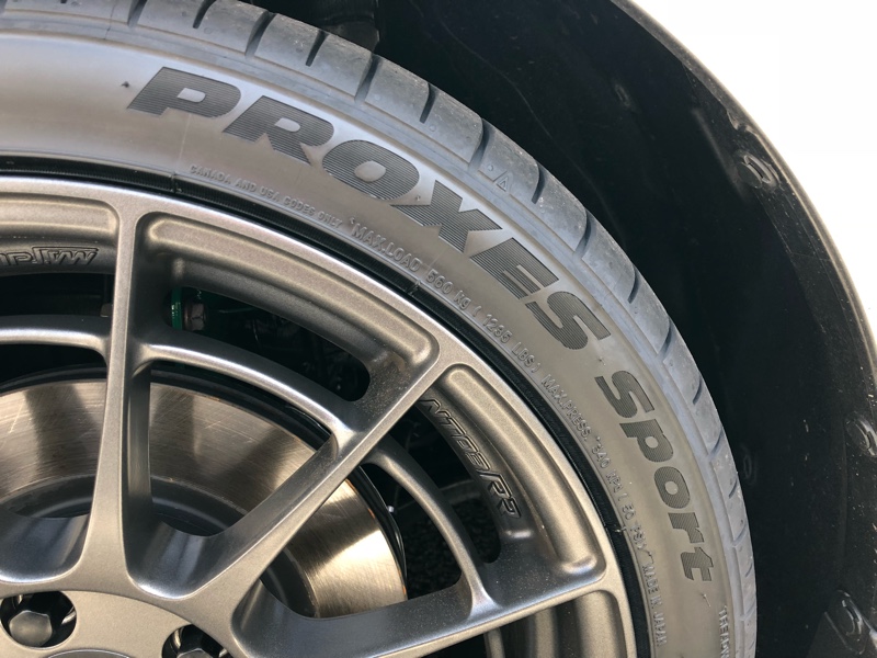 TOYO TIRES PROXES Sport 205/45ZR17 のパーツレビュー