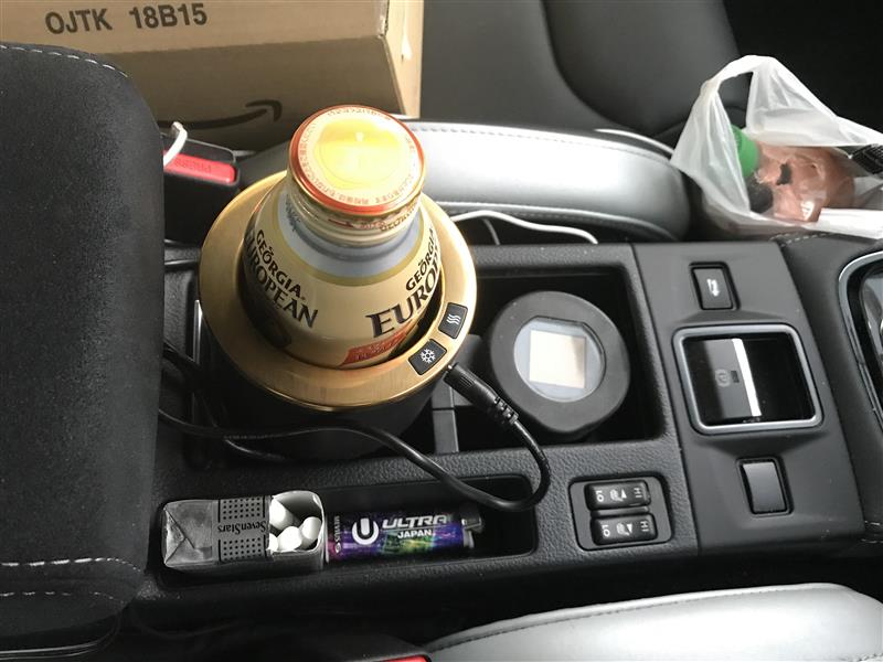 Sanwa Supply カップホルダー 車用 ドリンクホルダー 保冷 保温 のパーツレビュー Wrx S4 あんばー みんカラ