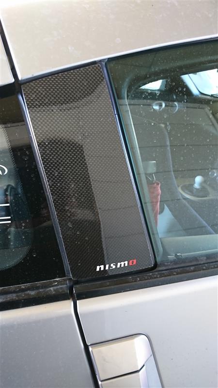 NISMO カーボンピラーガーニッシュ/カーボンセンターピラー NISMO カーボンピラーガーニッシュ/カーボンセンターピラー