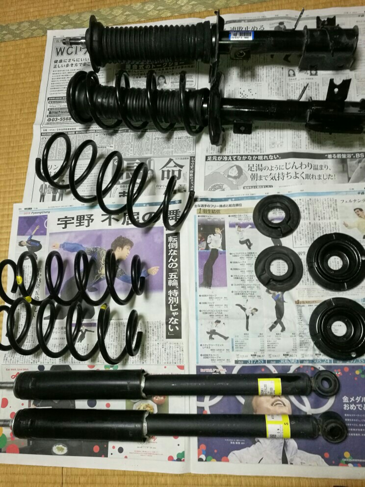 スズキ 純正 スイフトrs Zc72s 純正ショックアブソーバー のパーツレビュー スイフト えむ みんカラ