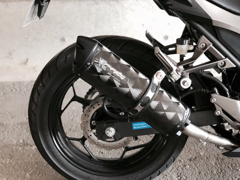 不明 スリップオンマフラー のパーツレビュー Ninja250 One Off Ninja みんカラ