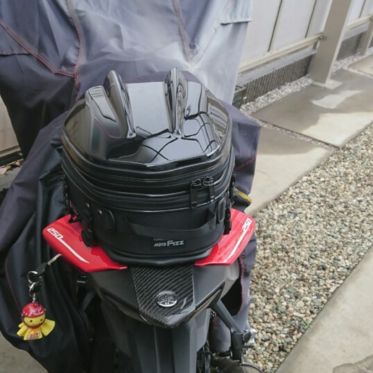 Tanax Moto Fizz シェルシートバッグmt のパーツレビュー Yzf R25 苺ぱい みんカラ