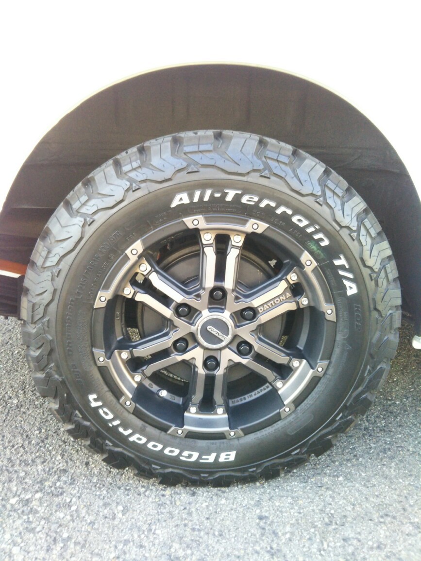 RAYS DAYTONA FDX のパーツレビュー | ハイエースバン(サモハン ...