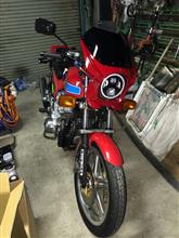 cb750f ビキニカウル ワールドウォーク CB750 CB400SF 汎用ビキニカウル DS-01タイプR