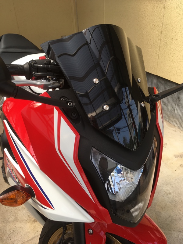 不明 スクリーン スモーク のパーツレビュー Cbr650f 山ちゃんさん みんカラ