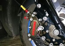 キャリパーサポート 260mmDISK用 純正キャリパー シグナスX