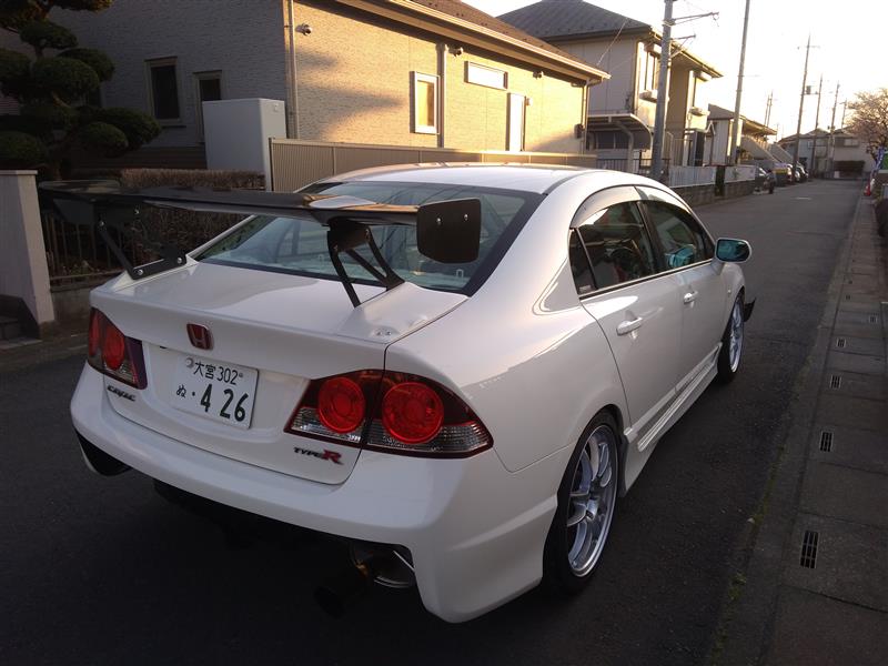 Stout 3d Gt Wing のパーツレビュー シビックタイプr Kansen00 みんカラ