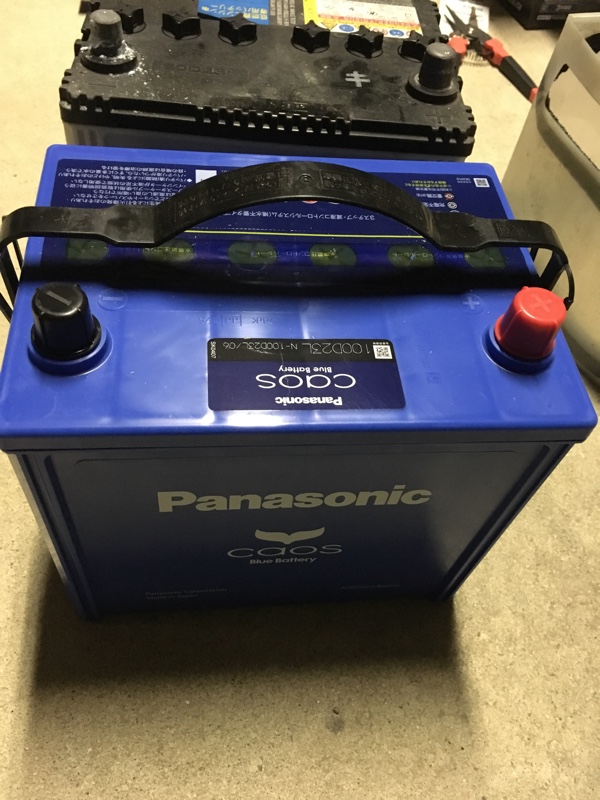Panasonic Blue Battery Caos N 100d23l C6 のパーツレビュー エルグランド Amish みんカラ Panasonic Blue Battery Caos N 100d23l C6 のパーツレビュー エルグランド Amish みんカラ