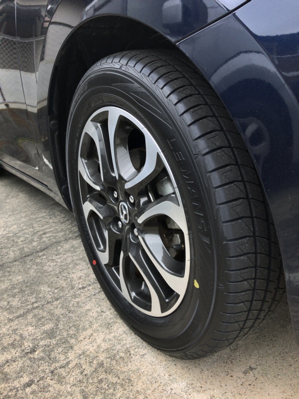 DUNLOP LE MANSⅤ 185/60R16 のパーツレビュー | デミオ(すろーはんど ...