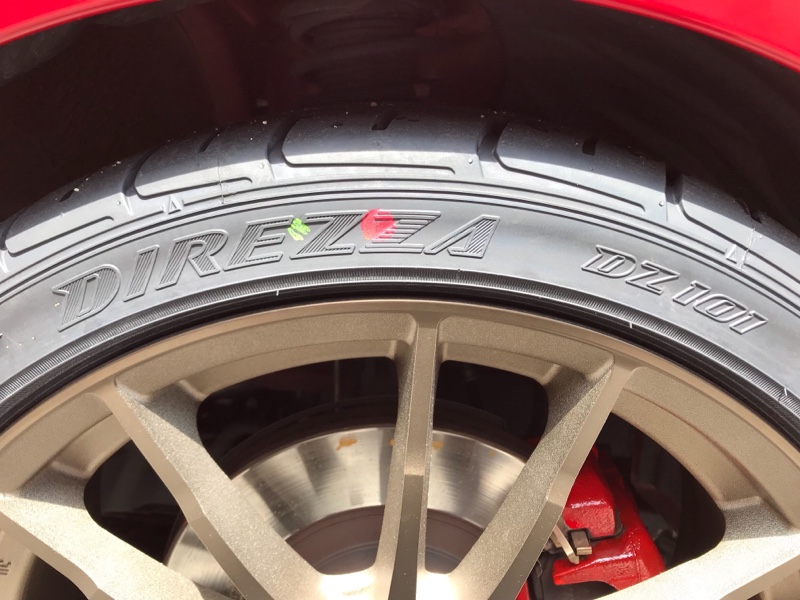 DUNLOP DIREZZA DZ101 225/40R18 のパーツレビュー | 86(コアラ