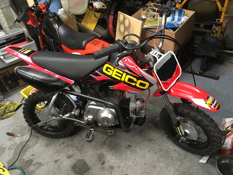 中華産 Geicoデカール のパーツレビュー Crf50 Yｕｙａ みんカラ