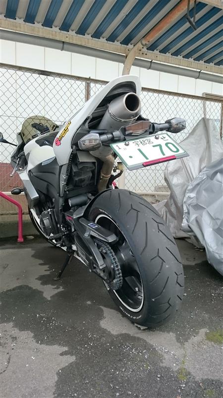 pink factory CBR600RR 07～12 フェンダーレスキット のパーツ