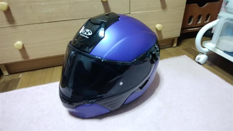 Ogk Kabuto Kazami フラットブルー ブラック 再レビュー のパーツレビュー M Slaz 空 Sora みんカラ