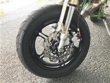 カワサキ純正 KSR110/Z125PRO用アルミホイール のパーツレビュー