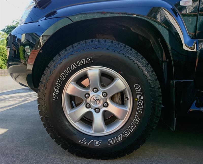 Yokohama Geolandar A T G015 285 70r17 のパーツレビュー ランドクルーザープラド どぶねずみ みんカラ Yokohama Geolandar A T G015 285 70r17 のパーツレビュー ランドクルーザープラド どぶねずみ みんカラ