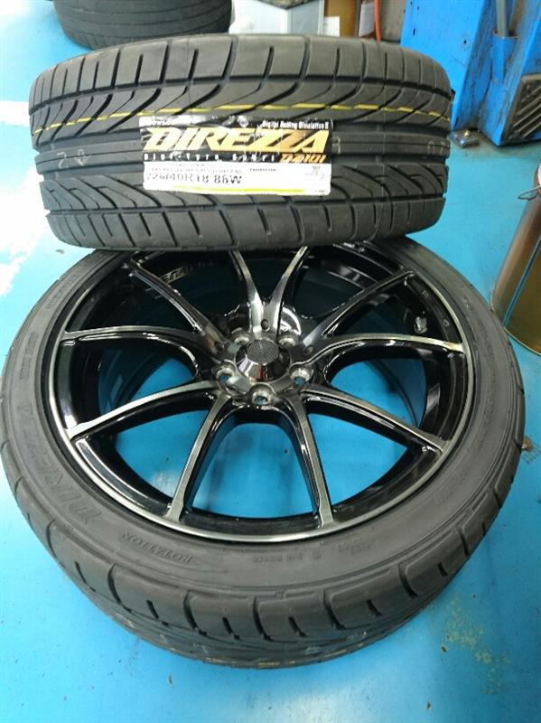 DUNLOP DIREZZA DZ101 225/40R18 のパーツレビュー | 86