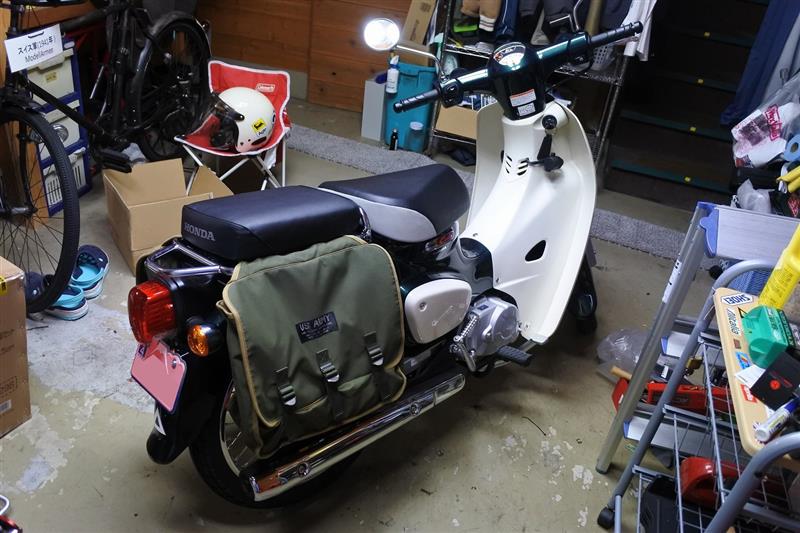 立花 Us Army Saddlebag No 115 グリーンラージ のパーツレビュー スーパーカブ110 Ja44 Ke1 みんカラ