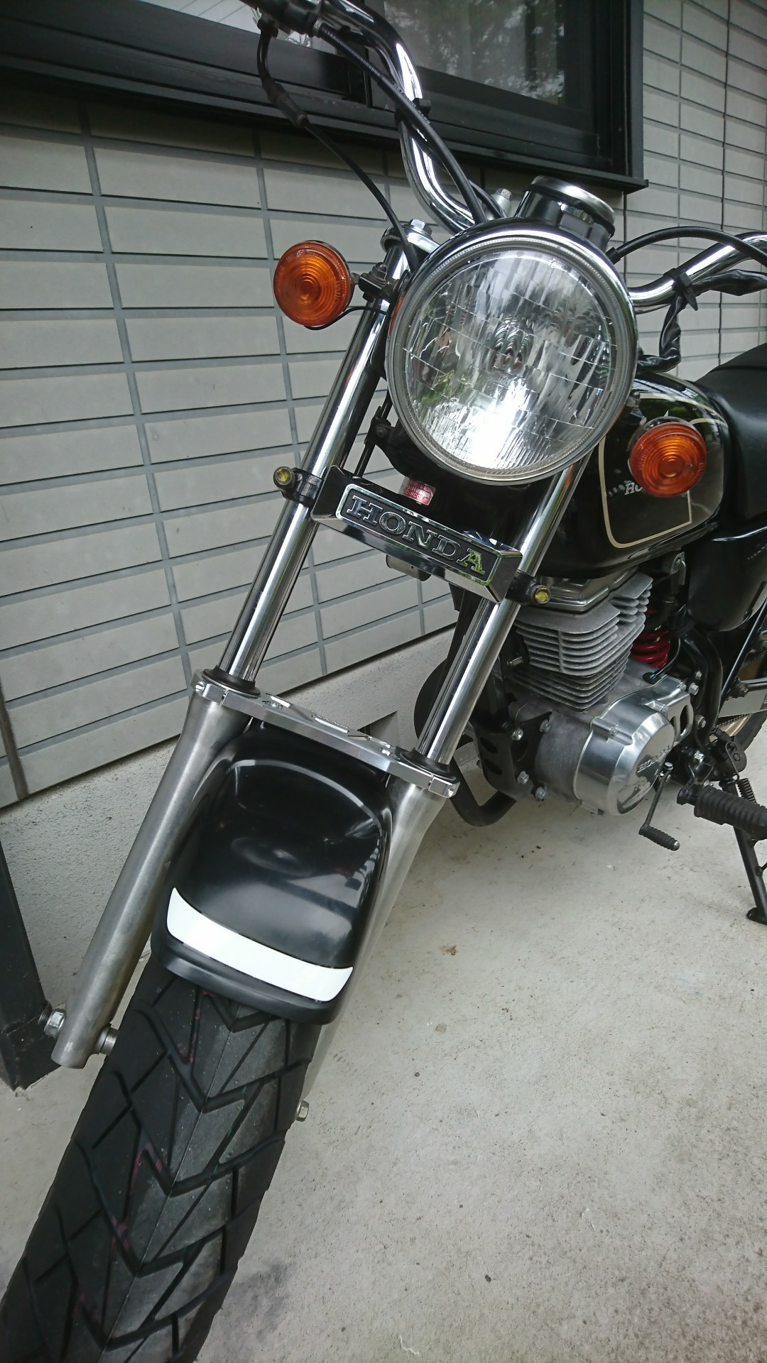 Minimoto Hondaエンブレム 小 のパーツレビュー エイプ100 ヒロポンｋ みんカラ