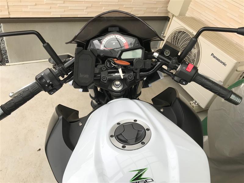 HURRICANE SWコンドルハンドル のパーツレビュー | Z250