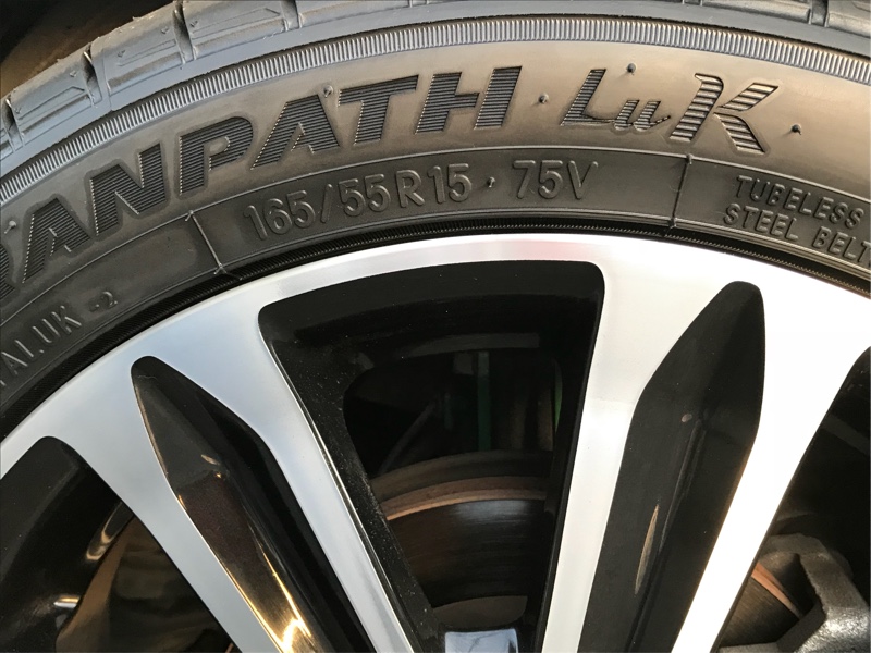 TOYO TIRES TRANPATH LuK 165/55R15 のパーツレビュー | タント TOYO TIRES TRANPATH LuK 165/55R15 のパーツレビュー | タント