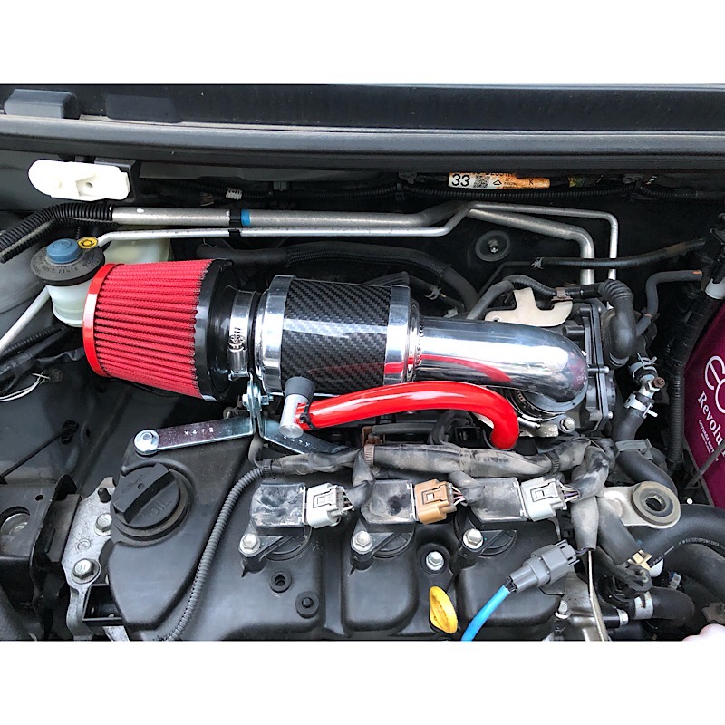 超人気の for パワーチャンバー ZERO-1000/零1000 K-Car 2001年11月~2004年05月 JB-DET(ターボ) LA-L952S MAXRS ダイハツ 106-KD004 スーパーレッド - エアクリーナー