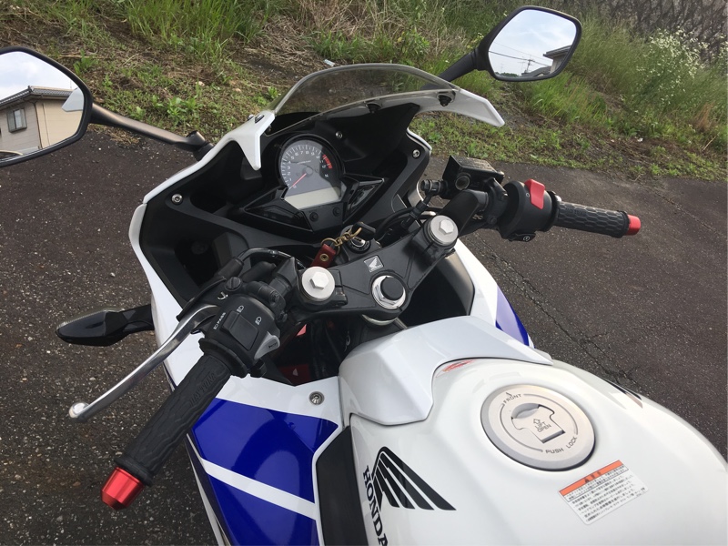 Posh ソリッドバーエンド のパーツレビュー Cbr250r Minimi R改 舞蔵組 みんカラ