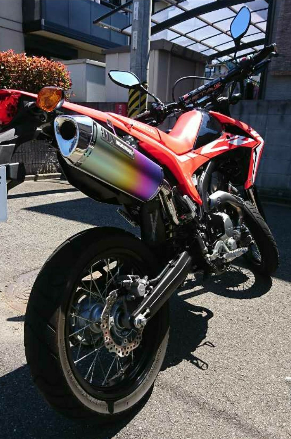 モリワキ モリワキ MX スリップオン マフラー (アノダイズド モリワキ モリワキ MX スリップオン マフラー (アノダイズド