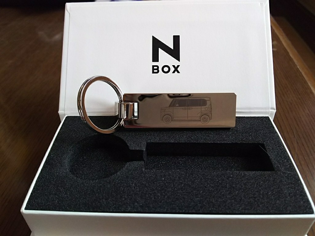 新型 N-BOX NBOX カスタム JF5 JF6 アクリルキーホルダー