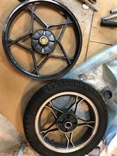 スズキ(純正) EN125ホイール のパーツレビュー | GN125(うちっ