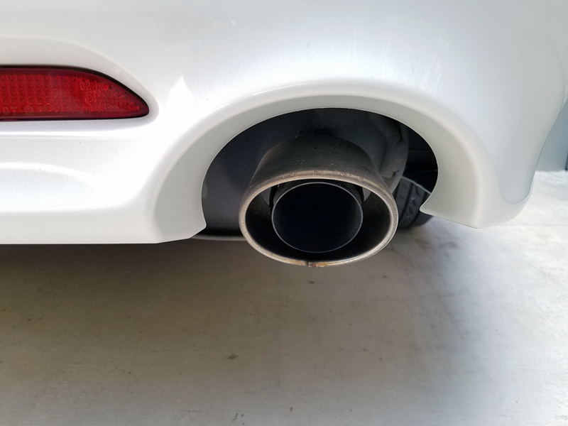 トヨタ(純正) マークX純正マフラーカッター のパーツレビュー