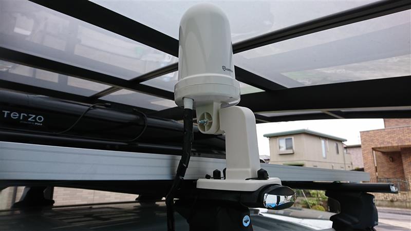 Antop Uhfブースター内蔵tvアンテナ At Jp416b のパーツレビュー フリード ハイブリッド フブー 車中泊 みんカラ